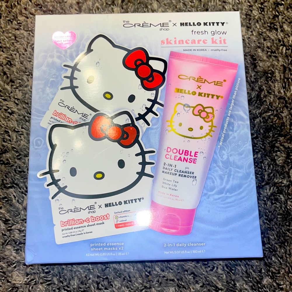 Hello kitty x Crème set